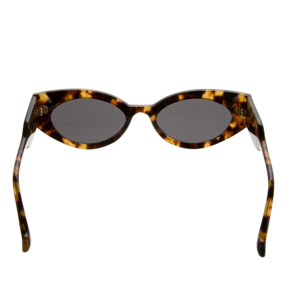 Nanushka Azalea Tortoiseshell Cat Eye Sunglasses with Soft Case - Picture 2 of 4